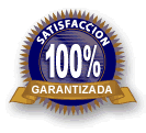 Servicio totalmente garantizado. Si no conseguimos los objetivos ofertados, te devolvemos tu dinero.