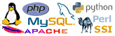 Web Hosting Linux con soporte para PHP, MySQL, Phyton, Perl, SSI, Servidor Apache
